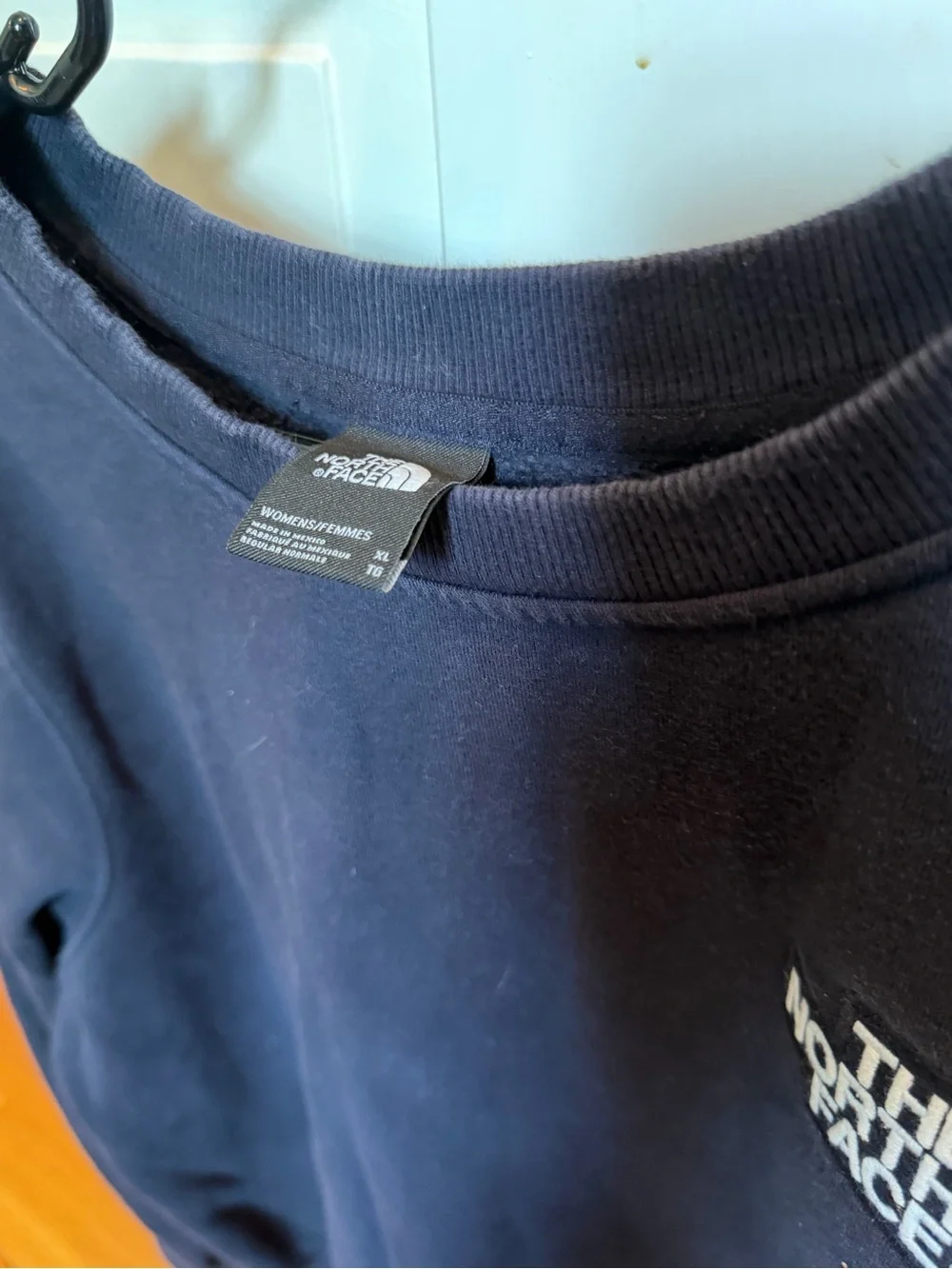 The North Face Worn Black Crewneck